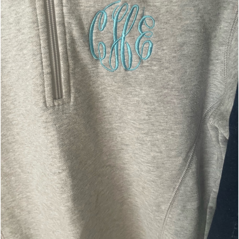 Monogramed cHe Sweatshirt New Handmade Like new